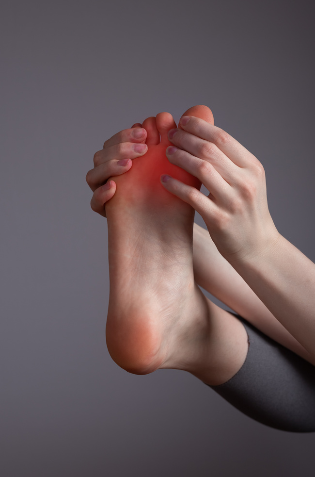 Toe Pain, Injury, Arthritis, Bunion, Calluses Concept